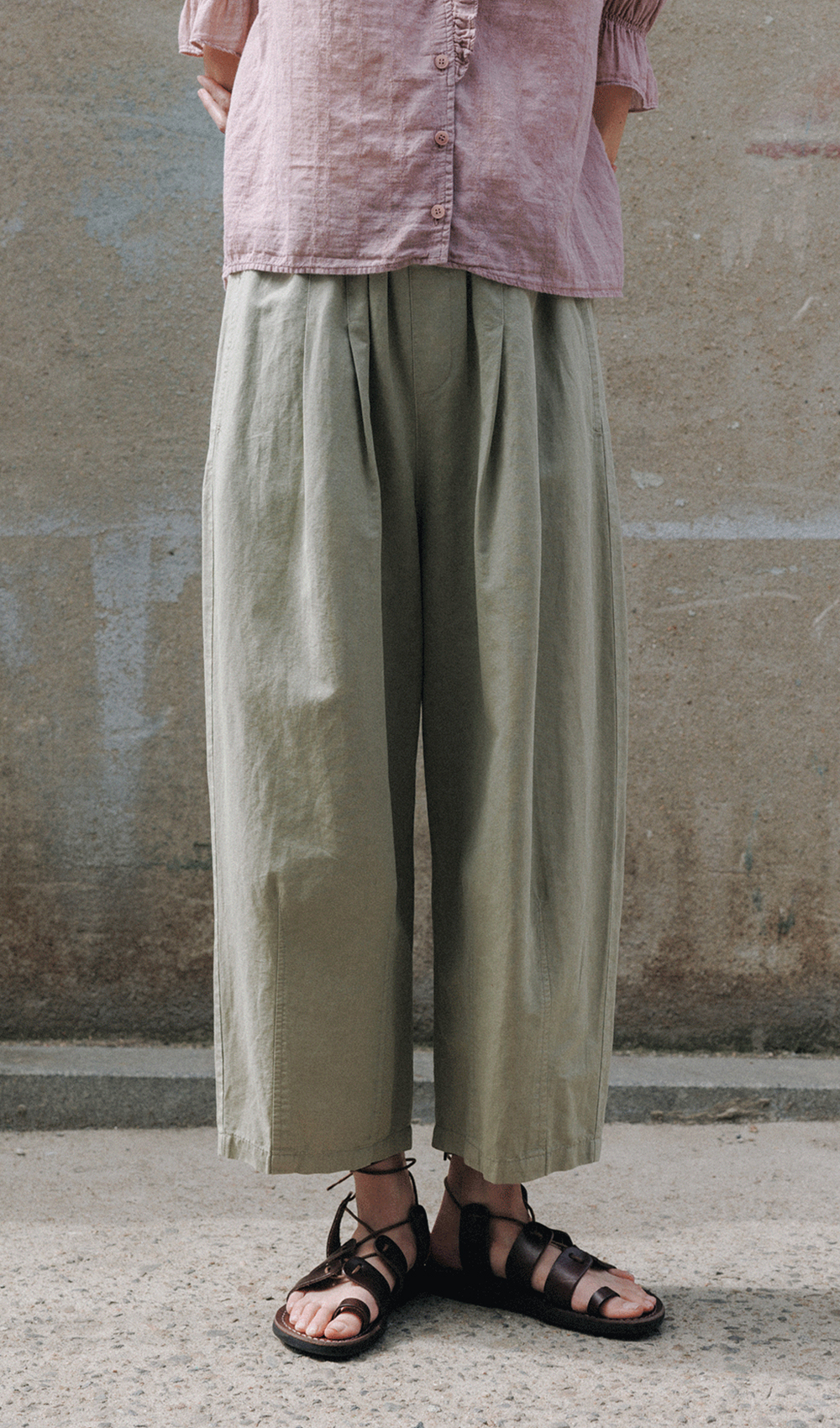 deep cotton dying pants